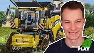 LS19 CHALLENGE #2: MÄHDRESCHER Parkour gegen das FARMERTOWN Team | Nordrheintvplay