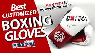 Best Pro Custom Boxing Gloves made in 3D Builder Online! - Infinitude Fight - Fight Like a Champion