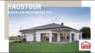 Haustour Bungalow VITA - Fertighaus WEISS