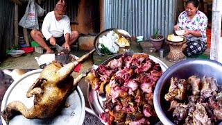 village local chicken curry recipe by a village family || Rural Nepal Quest ||