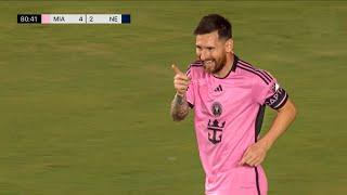 Messi CRAZY First Goal vs New England Revolution