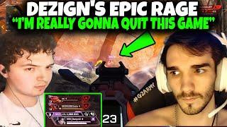 DSG Dezignful Goes NUCLEAR on Teammates EPIC Rage Quit in SOAR Apex Tourney