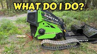 Chinese Mini Skid Steer Tracks: What To Do When A Track Comes Off