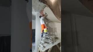 заказчик не платит за работу...)#ремонт #штукатурка #заказчик