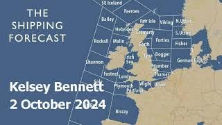 Shipping Forecast read by Kelsey Bennett