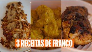 3 RECEITAS DE FRANGO DELICIOSAS E DIFERENTES | FRANGO SECO NUNCA MAIS!