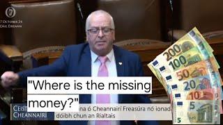 Mattie McGrath asks the question about the €536 million missing supposed to go to retrofitting