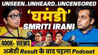 Smriti Irani on Amethi Result, Kolkata Doctor News & Untold journey | Sushant Sinha | Podcast TAWSS