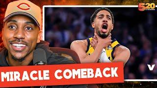 Jeff Teague REACTS to Pacers INSANE comeback vs. Knicks, Haliburton’s CLUTCH bucket | Club 520