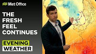 07/06/24 – Showers continue overnight – Evening Weather Forecast UK – Met Office Weather
