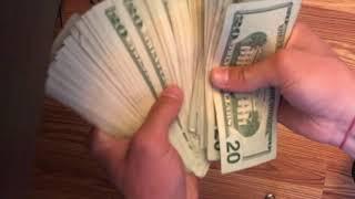 Counting out over $10,000 in cash Money Motivation ASMR