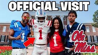 Ole Miss Official Visit Vlog: A Day In The Life of A D1 Athlete