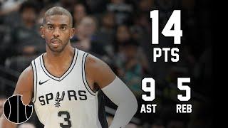 Chris Paul Highlights | Thunder vs. Spurs | 30th Oct 2024