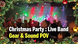 Shadowing Sound Engineers : Christmas Party Live Band