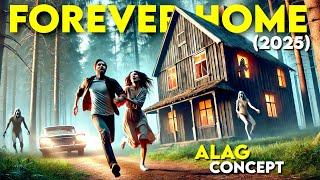 FOREVER HOME (2025) New Movie Explained in Hindi | Survival Movie Explanation | Explanation in Hindi