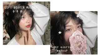 SOFT DOUYIN MAKEUP/ beginner friendly douyin makeup tutorial