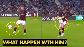 Unseen footage VIRAL Ugarte looks embarrassing can't control the ball almost slipped during warm up