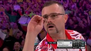 HETA HITS A NINE-DARTER  Damon Heta v Luke Woodhouse - 2024/25 Paddy Power World Darts Championship