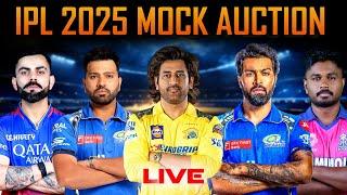 LIVE : IPL MOCK AUCTION 2025  | Aadhan's IPL Auction 2025 | Csk | Rcb | Aadhan Cinema