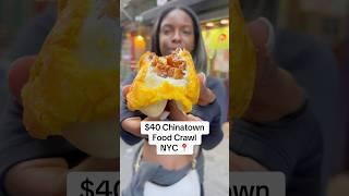 $40 Chinatown Food crawl NYC #foodie #food #review #nyc #chinesefood #chinatown