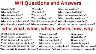 1000 WH Questions with 'What' | English Sentence Practice for Fluency