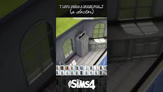 Building a house for a doctor but… #sims4 #thesims4 #sims4build