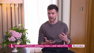 Luke Newton (Bridgerton Actor) On Lorraine [29.05.2024]