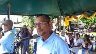 Domingo Truesdale. Acto 25 aniversario Ley de Autonomía