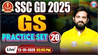 SSC GD 2025 | SSC GD GK/GS Practice Set 20 | GS For SSC GD by Naveen Sir