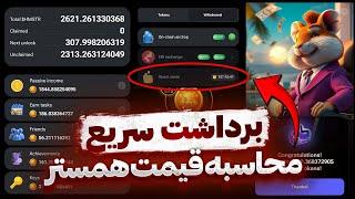 محاسبه قیمت همستر  تعداد توکن همه مشخص شد  سرنوشت بن شدگان  HAMSTER TELEGRAM