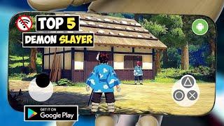 Top 5 Best Demon Slayer Games For Android in 2024 | High Graphics (Online/offline)