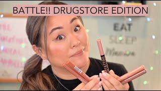 BATTLE: DRUGSTORE CREAM EYESHADOW STICKS | LOREAL COVERGIRL MAYBELLINE | EatSleepMascara