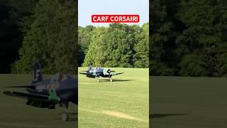 CARF Corsair Landing! #rc #rcplane #aviation