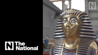 Inside Egypt's first archaeological replicas factory in the Middle East