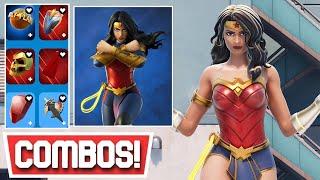 BEST WONDER WOMAN SKIN COMBOS! | Fortnite