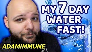 My 7 Day Water Fast | AMAZING RESULTS (Loose Skin/Weight Loss/Autoimmune)