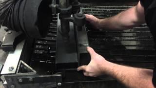 Cutting tube into a 90 degree angle