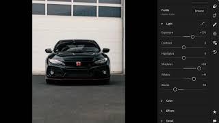 Using Antik Media Preset in lightroom