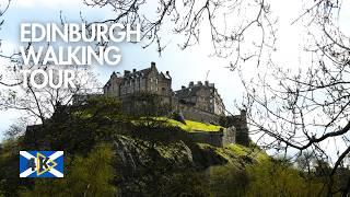 Edinburgh, Scotland's Most Beautiful City l Walking Tour 4k 60fps