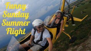 Gyrocopter - Autogiro ELA 07 - Funny Sunday Summer Flight
