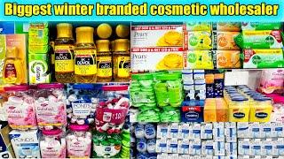 Branded Winter Items Big Wholesaler In Kolkata Barabazar Market । Cosmetics Wholesale Market Kolkata