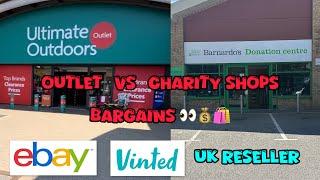 Charity shops vs Outlet stores - UK EBay & Vinted reseller