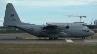 U.S. Navy Lockheed C-130T Hercules 165378 at Helsinki Airport