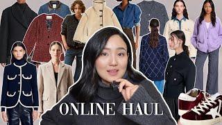 ONLINE SHOPPING Fall 2024 & my work updates // Maje, Sandro, Arket, Ganni, Toteme, Golden Goose