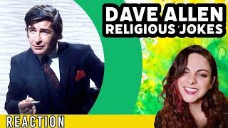 American Reacts - DAVE ALLEN - Religious Jokes