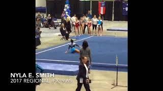 Nyla E. Smith - 2017 Regionals - Level 9 -FX