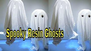 How to Make Resin Halloween Ghosts - Easy and Effective methods