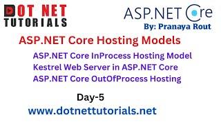 ASP.NET Core Hosting Models | Part - 1 | | Dot Net Tutorials | Pranaya Rout | Day 5 | Live Training