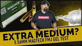 Bestest Budget Blaster? 5.56mm Magtech 62gr FMJ Gel Test
