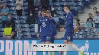 Mason Mount reaction after Havertz goal in 2021 Champions League Final #shorts